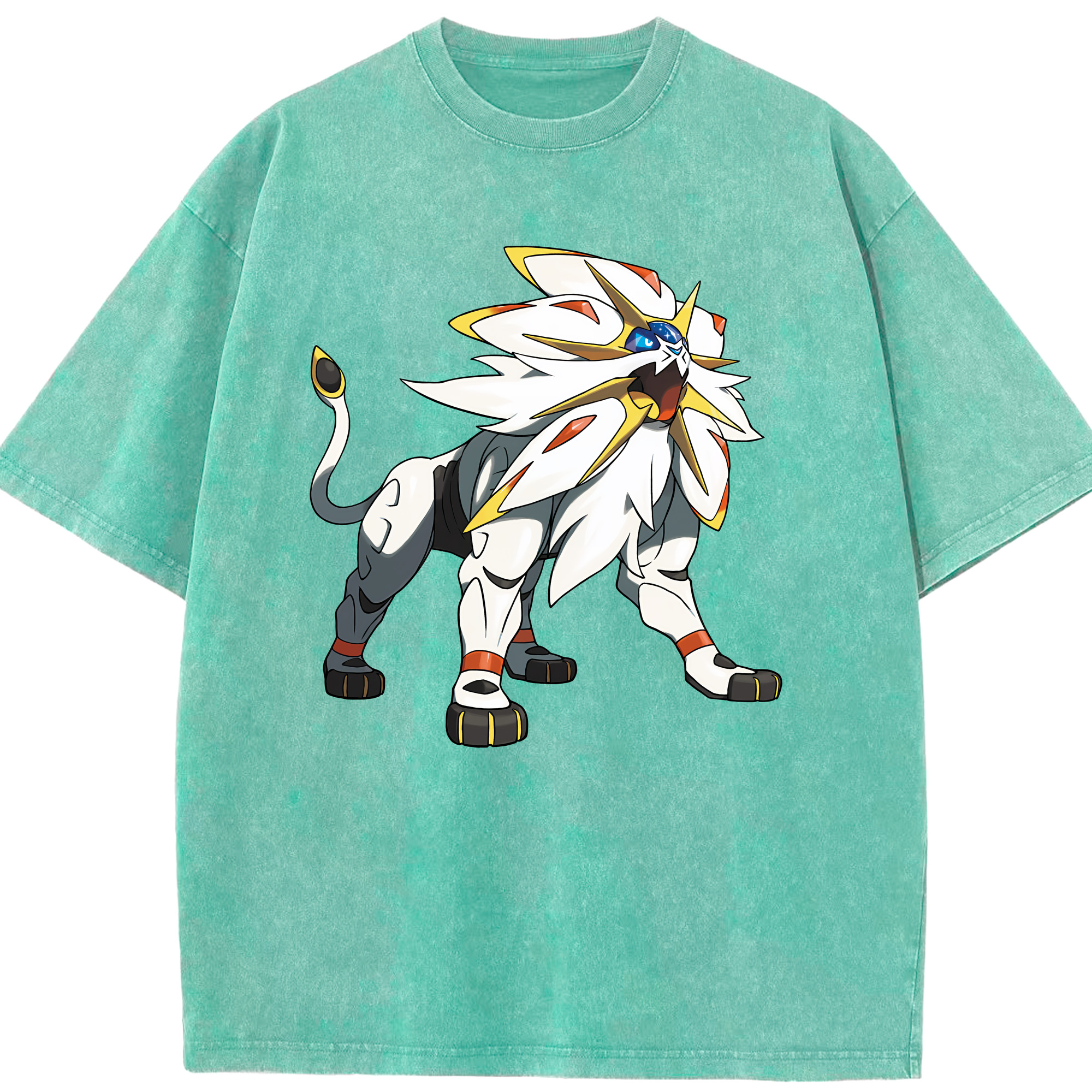 （画像用） ポケットモンスター Pokémon 綿100% ヴィンテージ風 半袖Tシャツ（フロントプリント）